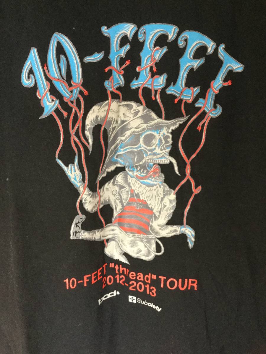 ヤフオク! - [10-FEET thread TOUR 2012-2013ツアーTシャツ]...