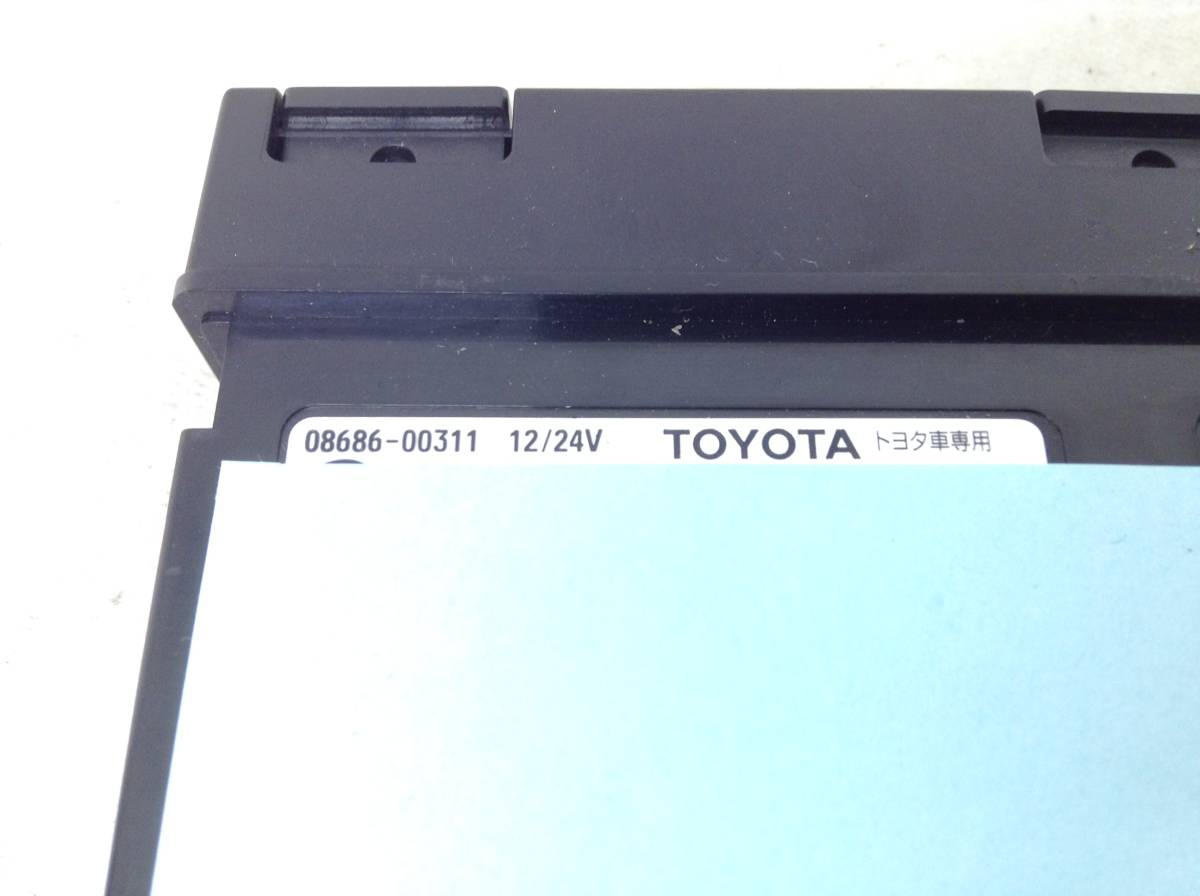 T-2473　TOYOTA(トヨタ）　08686-00311　ビルトイン　未セットアップ品　ETC　売り切り　現状渡し_画像6