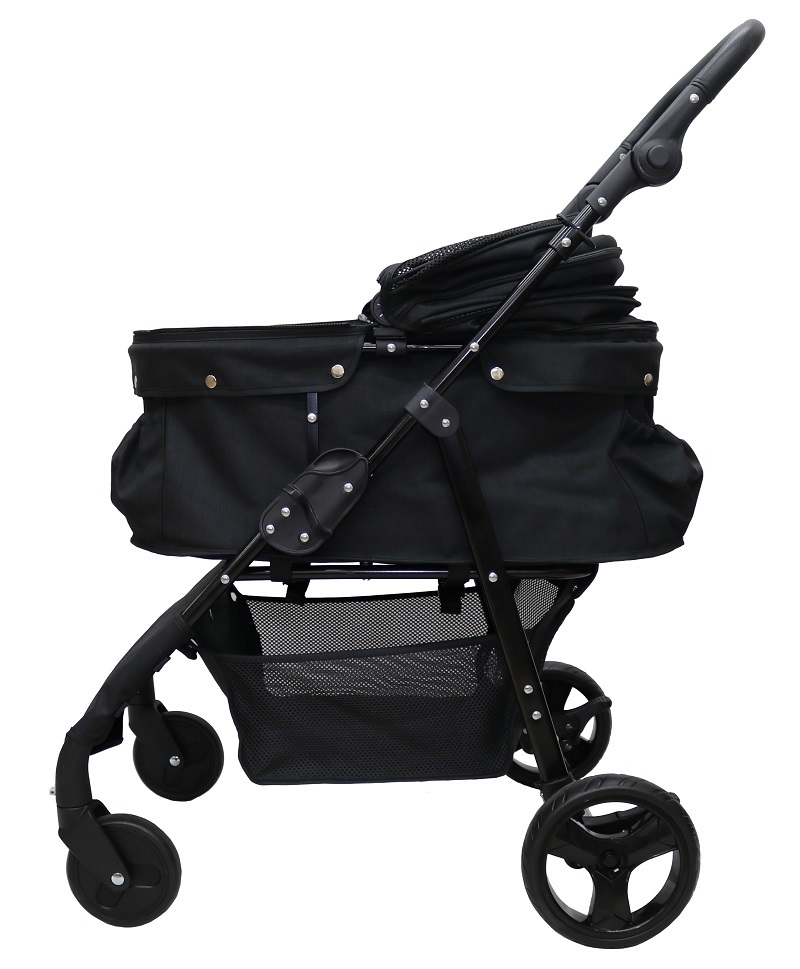 中型犬、多頭飼いに特化した専用設計!耐荷重30kg!4輪ペットカート