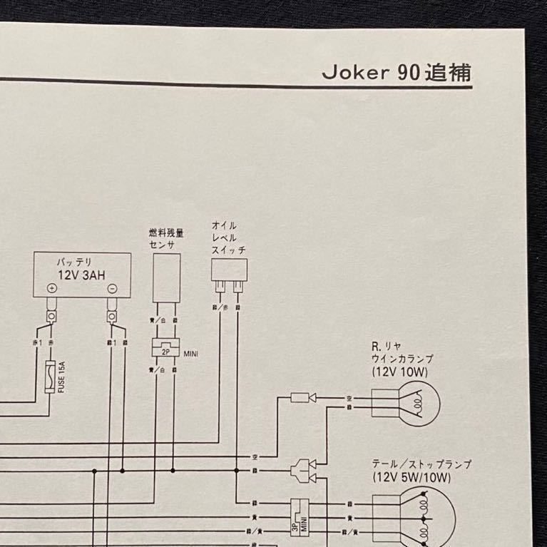 送料無料 ジョーカー 50/ジョーカー 90 追補AF42/HF09 サービス