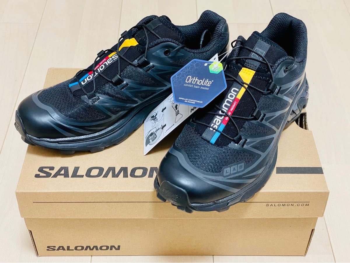 期間限定】SALOMON サロモン XT-6 BLACK 23.5 新品未使用 ユニセックス