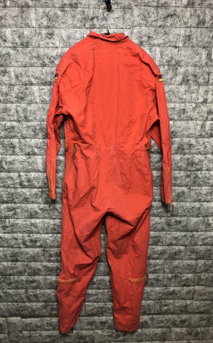 70s Германия армия комбинезон Vintage рабочая одежда рабочие брюки комбинезон длинный рукав American Casual язык машина s полетный костюм ВВС M размер 