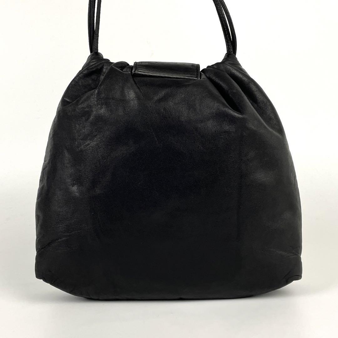 美品○LOEWE ロエベ ショルダーバッグ アナグラム ロゴ型押し