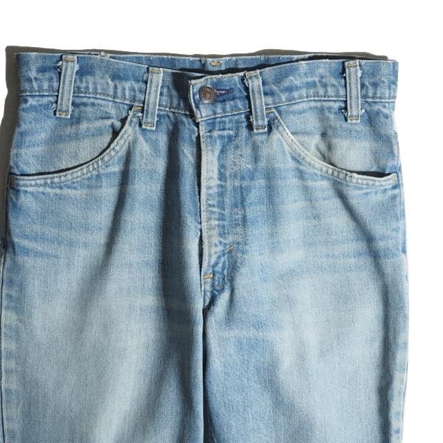 K6709f41 #Levis Levi's # 80s 646 USA производства flair Denim брюки голубой w76/S 80 годы Vintage б/у одежда orange tab season отсутствует 