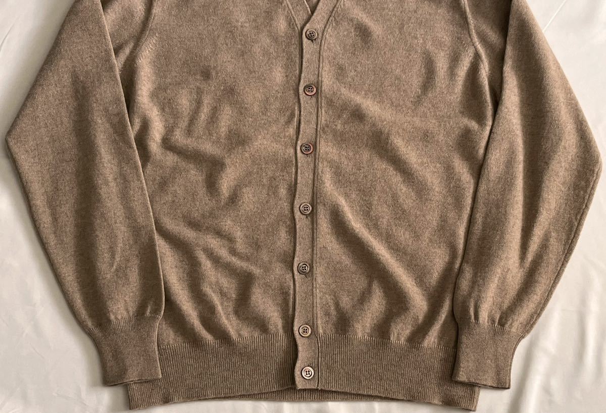 Cruciani クルチアーニ ニット カーディガン カシミヤ 100% ベージュ系