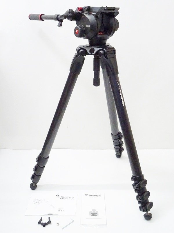 Manfrotto MVT535AQ 三脚 MVH502AHビデオ雲台 楽天3年連続年間1位