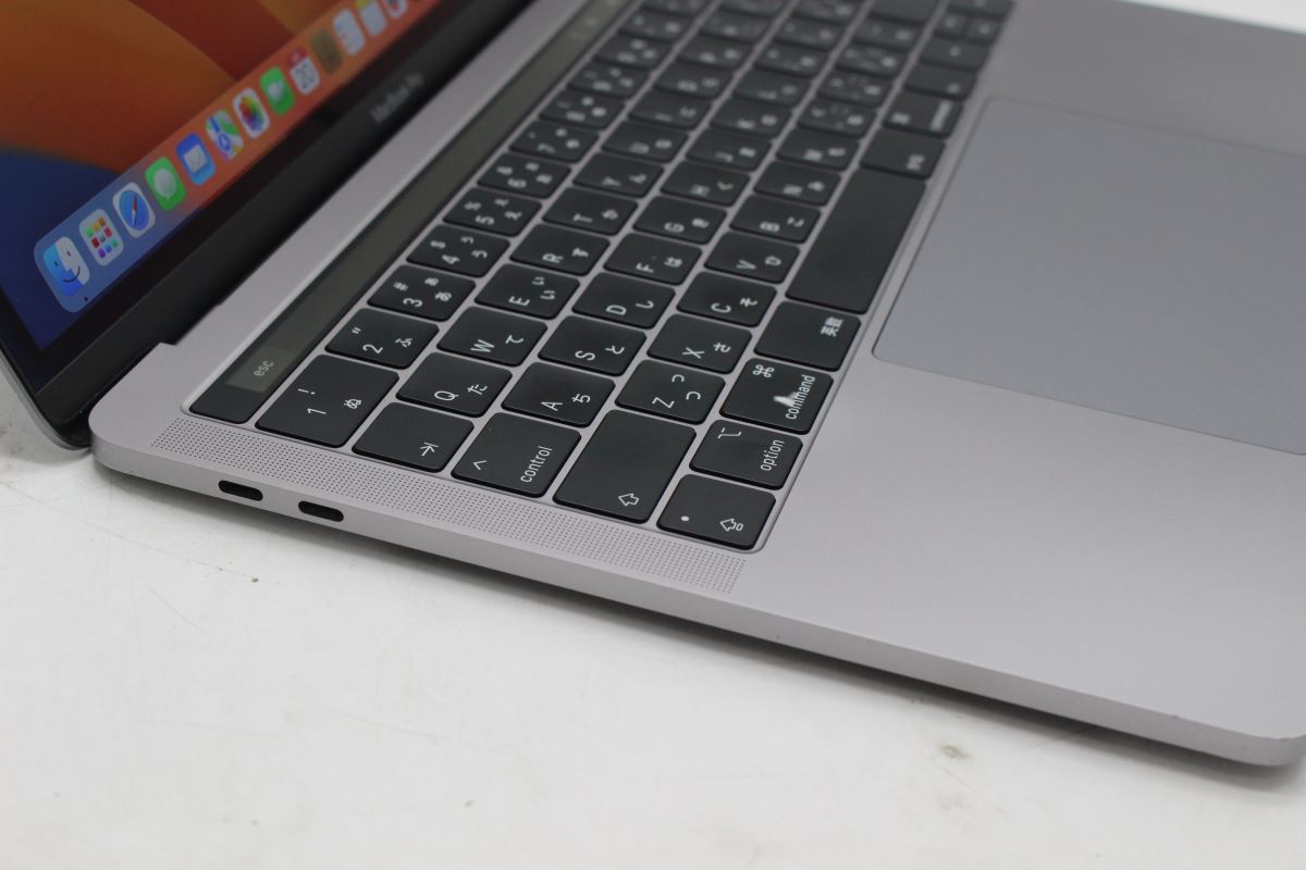 中古 2K対応 13.3型 Apple MacBook Pro A1989 Mid-2018 (Touch Bar) グレー macOS Ventura 八世代i7-8559u 16GB NVMe 256GB-SSD_画像7