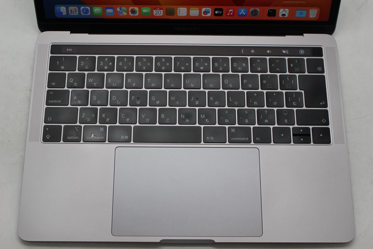 中古 2K対応 13.3型 Apple MacBook Pro A1989 Mid-2018 (Touch Bar) グレー macOS Ventura 八世代i7-8559u 16GB NVMe 256GB-SSD_画像6