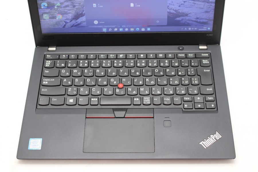 即日発送 良品 12.5IN Lenovo ThinkPad X280 Windows11 高性能 八世代 i5-8250U 8GB 256GB-SSD カメラ Office付 中古パソコンWin11 税無_画像4