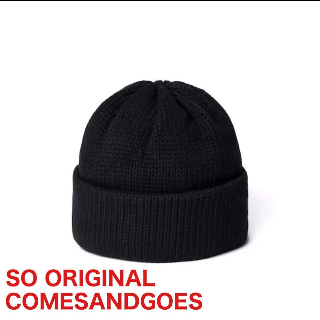 楽天市場】 everyone COMESANDGOES COTTON BEANIE ブラック