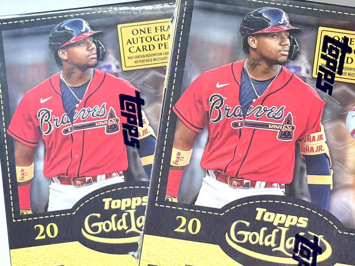 2個セット MLB 2022 TOPPS GOLD LABEL 新品 未開封ボックス BOX