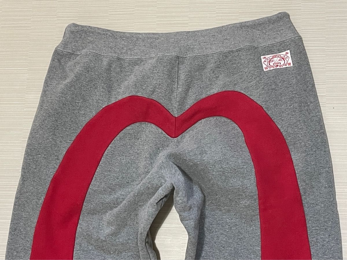 希少美品 エヴィス EVISU スウェットパンツ スエットパンツ 42サイズ