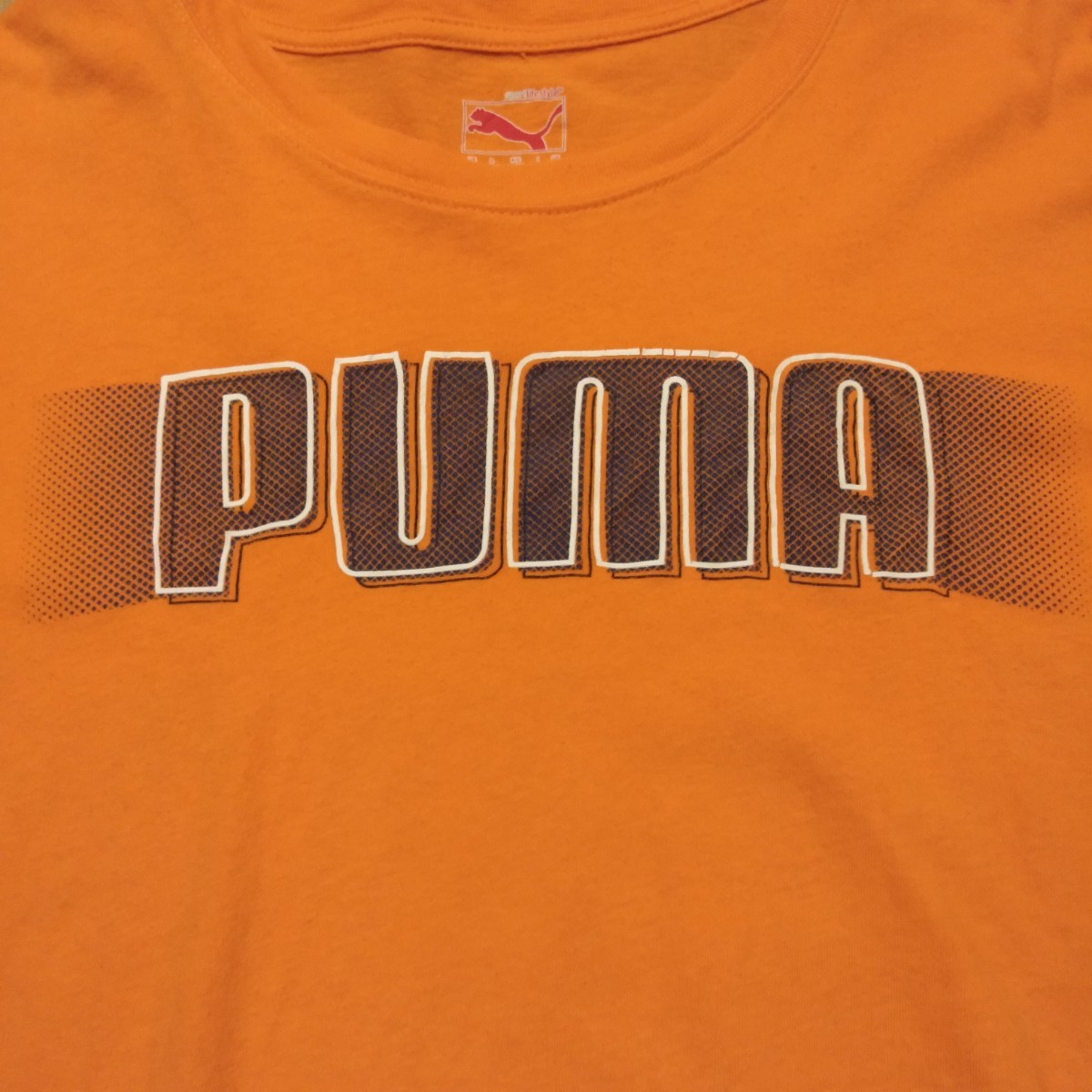 USA古着卸 Lサイズ PUMA プーマ 文字ロゴ プリント Tシャツ_画像3