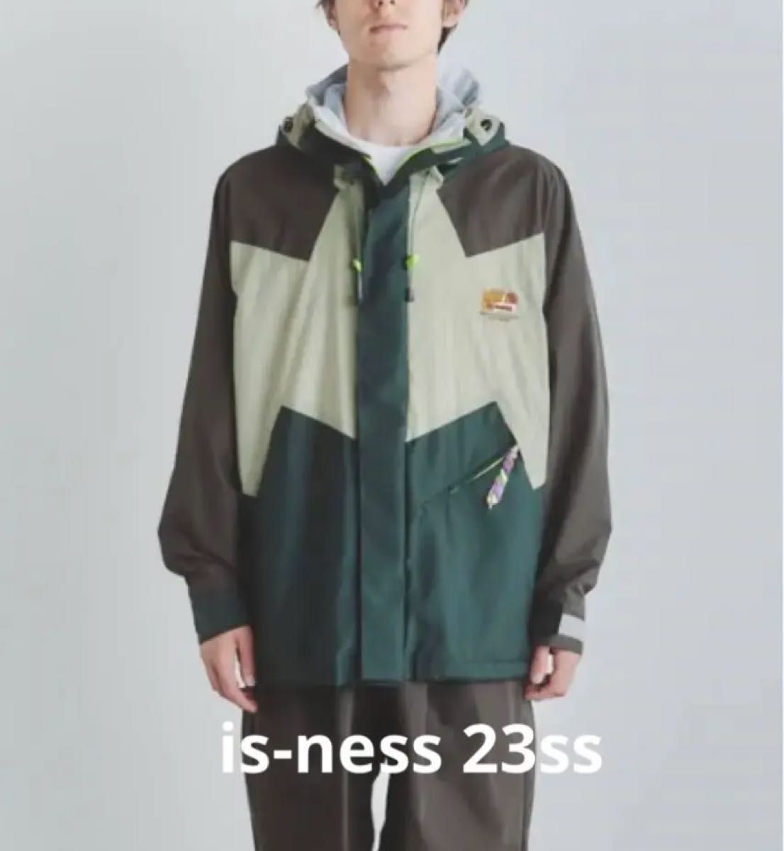 is-ness 23ss thm annapurna mountain jacket イズネス　 マウンテンパーカー ナイロン