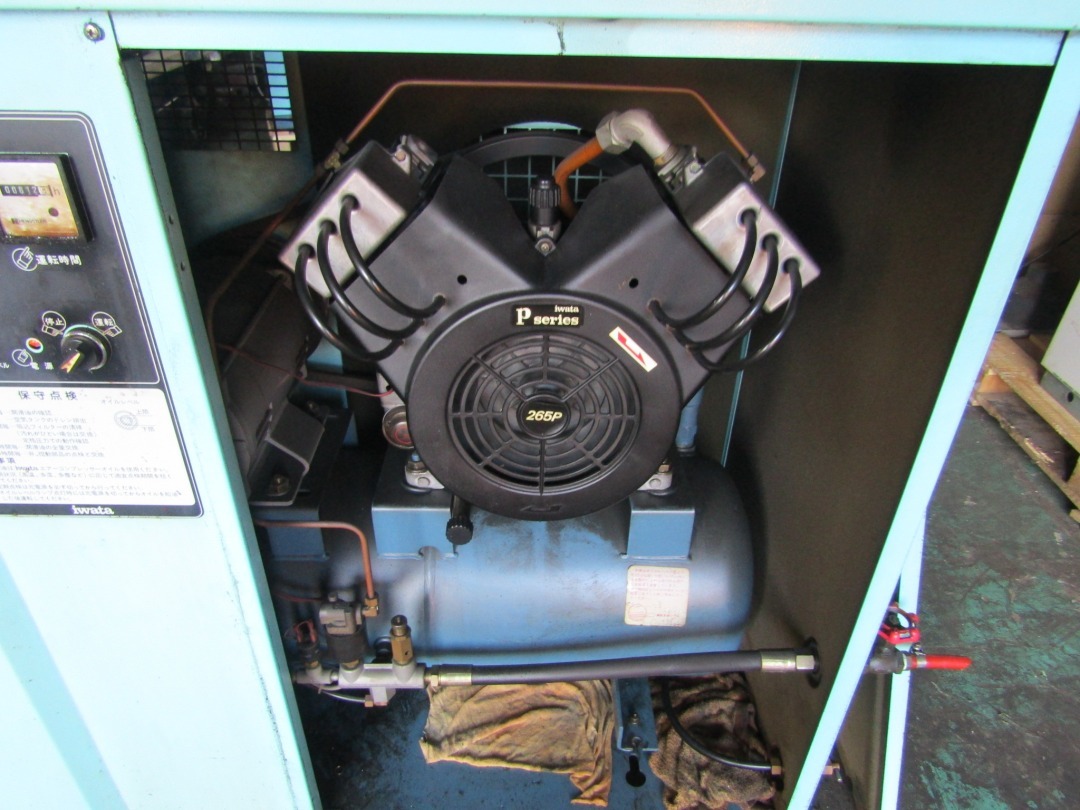 岩田 コンプレッサー3馬力(2.2kw) 岩田 コンプレッサー3馬力(2.2kw)