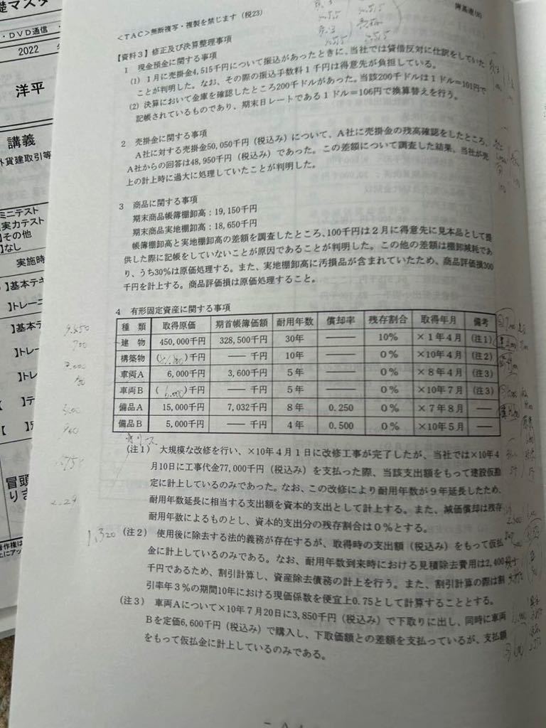 税理士 簿記論 2023年目標 基礎マスター オプション講座-