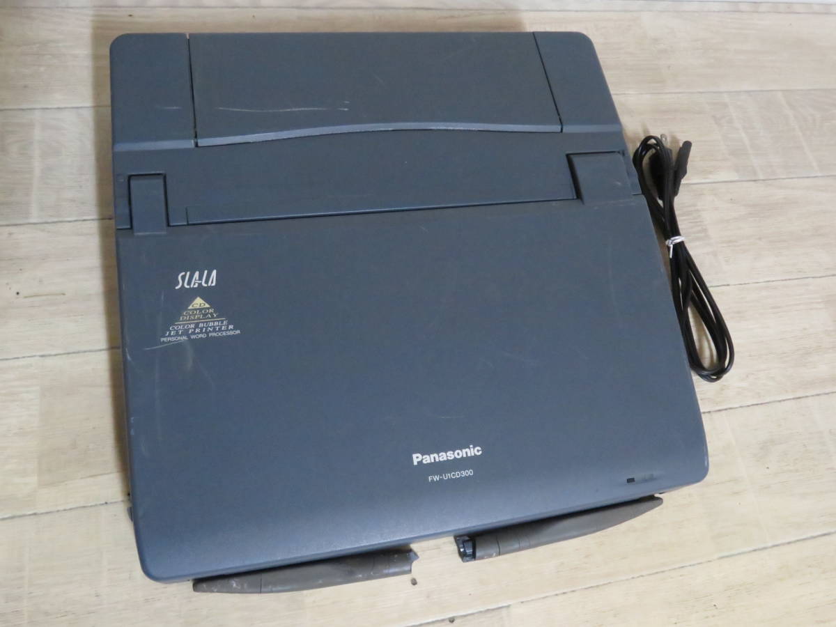 ワープロ パナソニック ナショナル SLALA スララ FW-U1CD300 その他