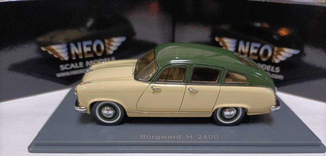 ミニカー　Neo 1 43 Borgward Hansa H2400 1955_画像2