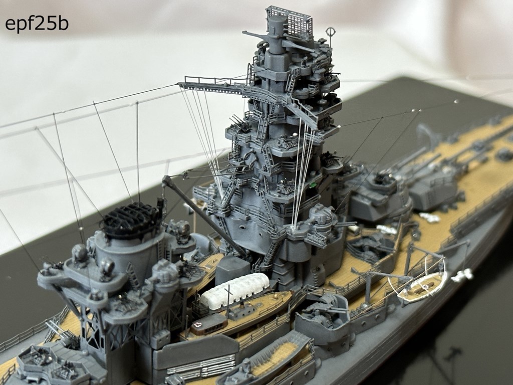 日本海軍 航空戦艦 伊勢 1/700 精密完成品 日本海軍 航空戦艦 伊勢 1/700 精密完成品