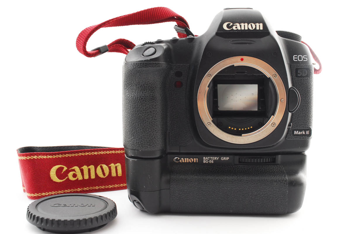 最終決算最終決算◇Canon EOS 5D Mark II BG-E6 バッテリーグリップ付