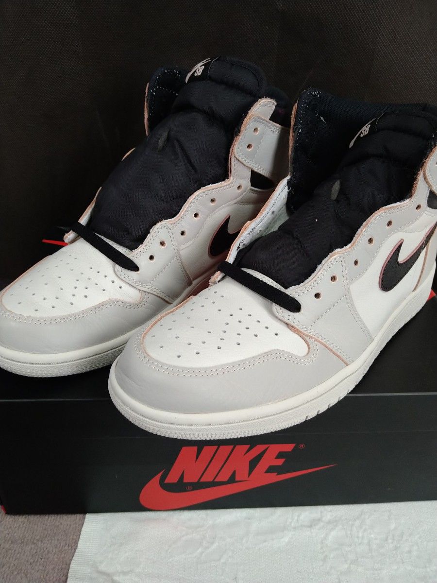 超爆安 レトロ Nike バスケ SB JORDAN1 × エアジョーダン1 Air オメガ Jordan 正規品 NIKE 【us10.5】 High OG Omega NYC 28.5cm To HIGH Paris OG RETRO 送料無料 US10 ナイキ NBA ハイカット 28cm AIR Jordan ジョーダン メンズ スニーカー サイズ US_10.5(28.5cm) Stealth