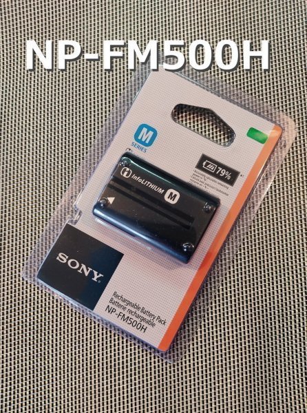 工場直送 SONY NP-FM500H 2個セット新品未使用 general-bond.co.jp