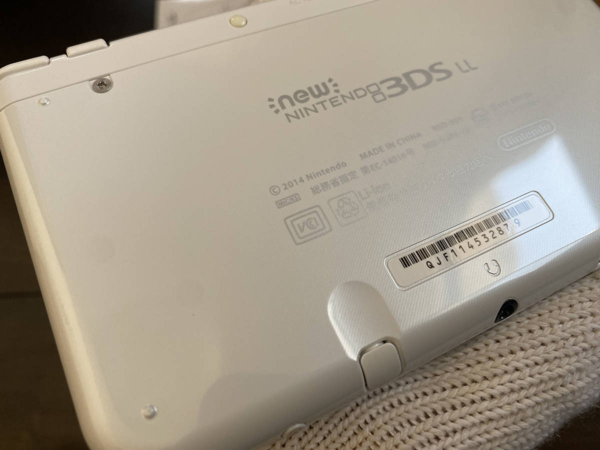 1. 本体 品 任天堂ニンテンドー New 3DS LL パールホワイト 生産終了