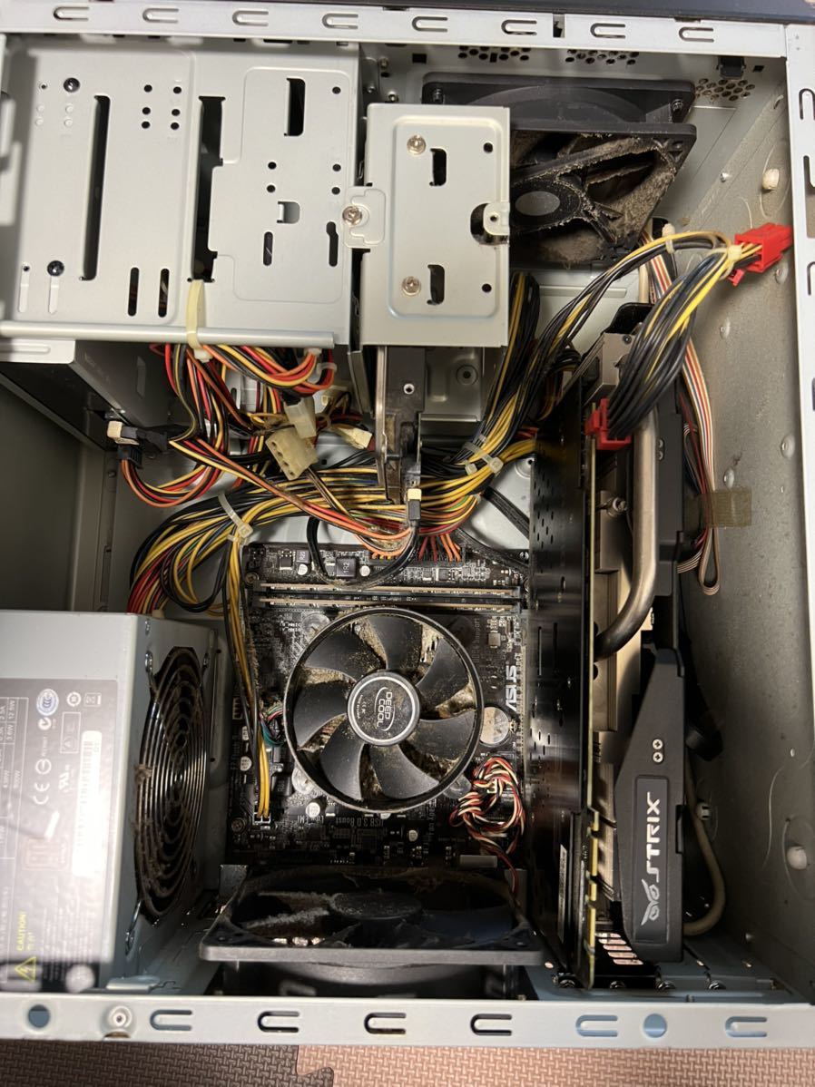 ゲーミングPC Core i7-6700 GTX970メモリ4GB×2 現状品007