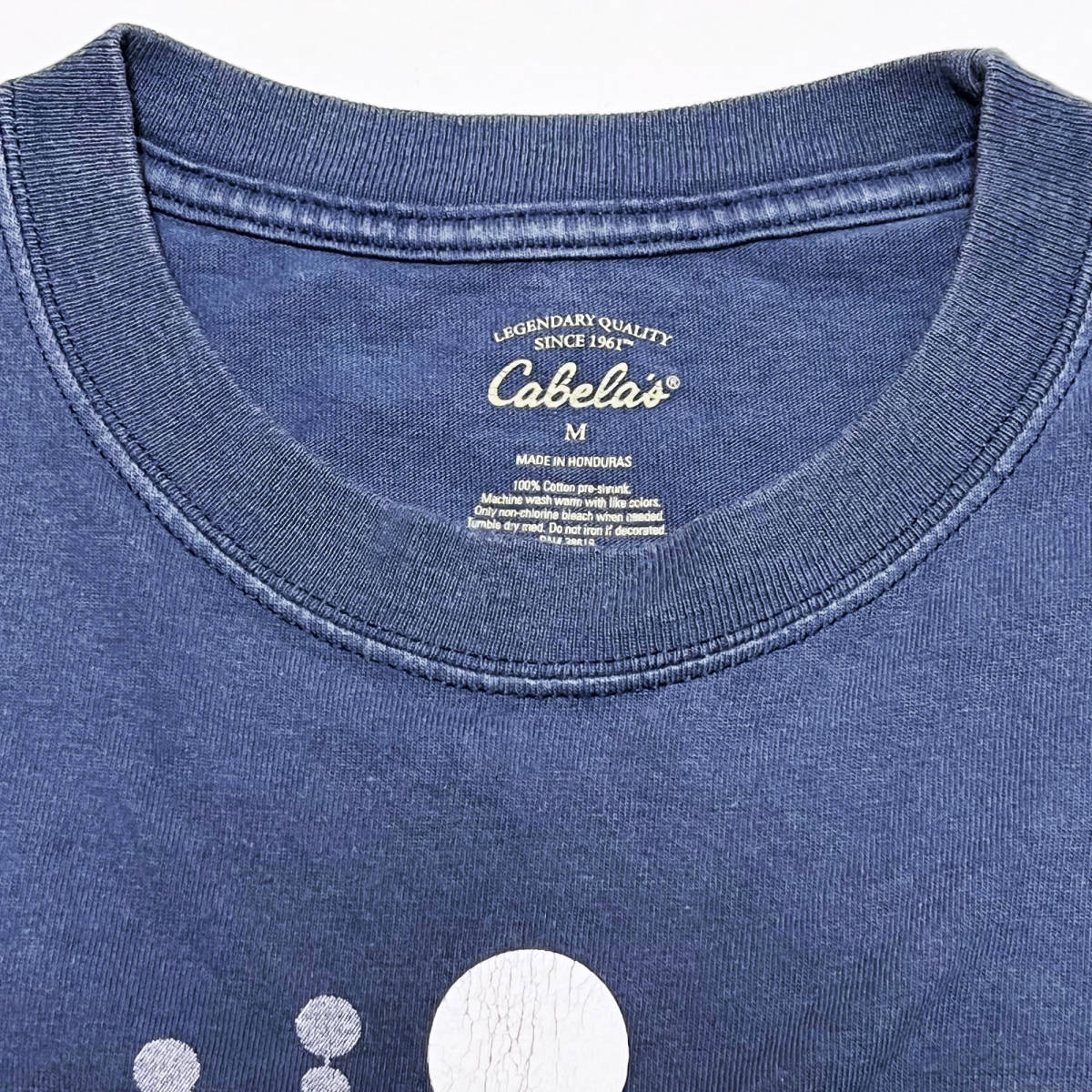 ■Cabela's/カベラス WINTTER WARMER ロングTシャツ・ブルーM美品■