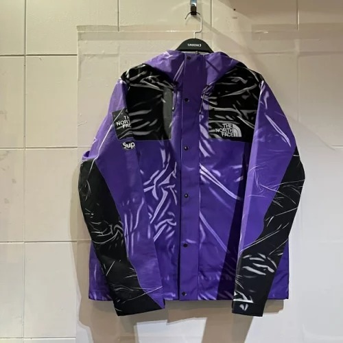 Supreme x THE NORTH FACE 23ss Printed Taped Seam Shell Jacket L