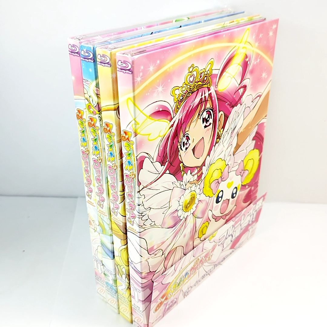 送料無料　3本新品未開封　特典全付　BD　スマイルプリキュア　全4巻　ブルーレイ　初回限定版 _画像1