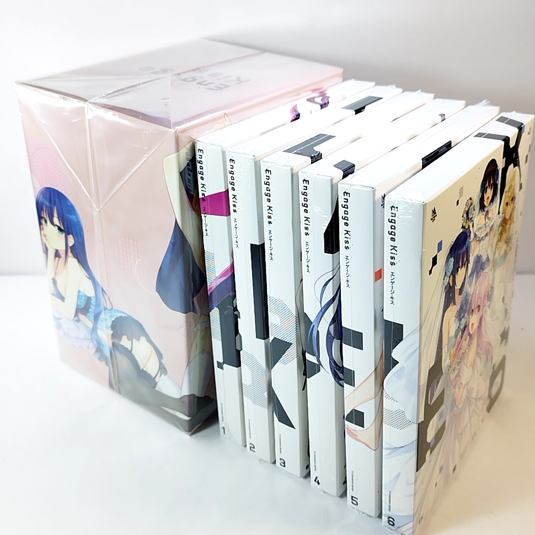 新品未開封 BOX付 Engage Kiss エンゲージキス DVD 完全生産限定版 全6巻セット 