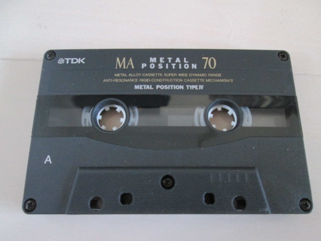 カセットテープ　使用済　TDK 70 ポジション METAL_画像3