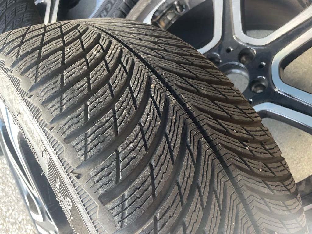 希少 メルセデスベンツ Eクラス 純正 OP ホイール 245/40R19 275/35R19 ミシュラン ALPEN5 MOタイヤ_画像5