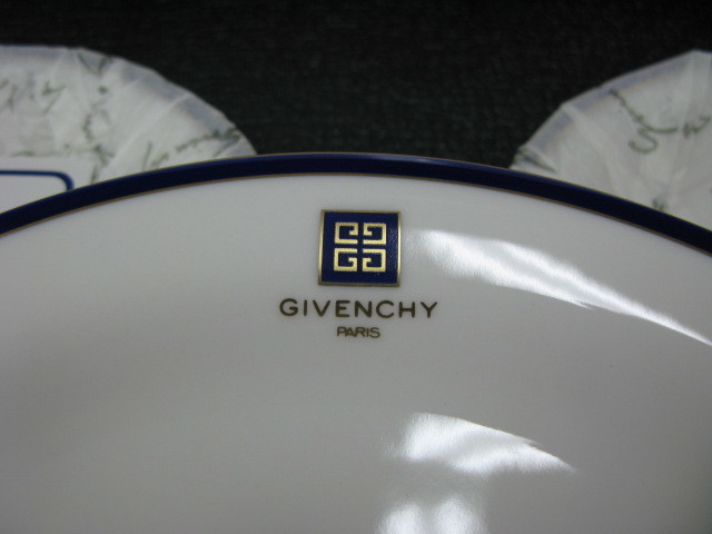 ジバンシー/GIVENCHY◆デザート皿 5客セット◆未使用保管品 ヤマカ 山加_画像5