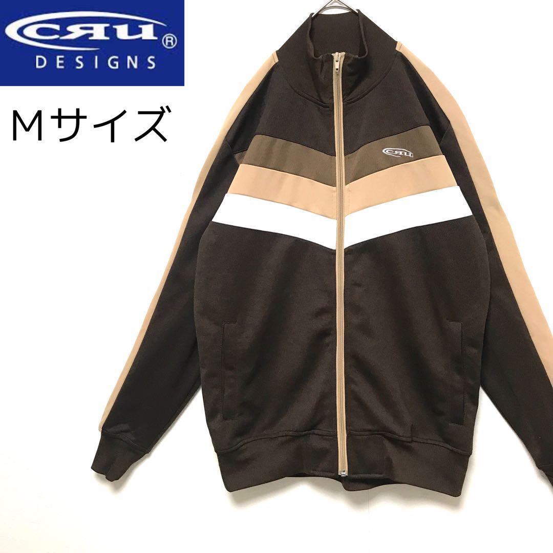 00’s CRU トラックジャケット ブラウン ジャージ Y2K