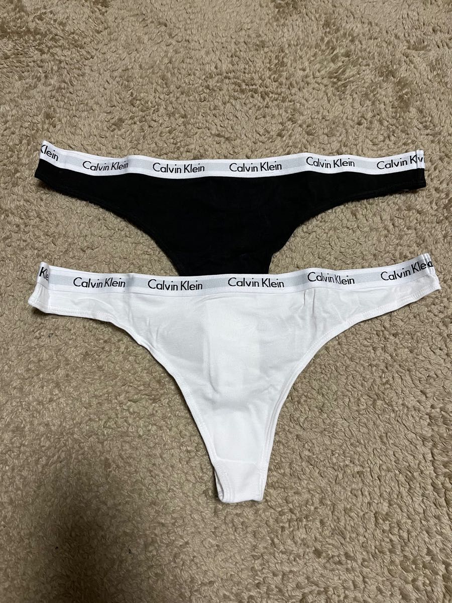 Calvin Klein Tバック ２枚セット【M】ショーツカルバンクライン