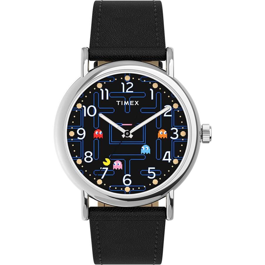 TIMEX タイメックス パックマン コラボモデル 腕時計 Weekender 38mm TW2V06100JT ブラック PAC−MAN 40周年記念限定モデル