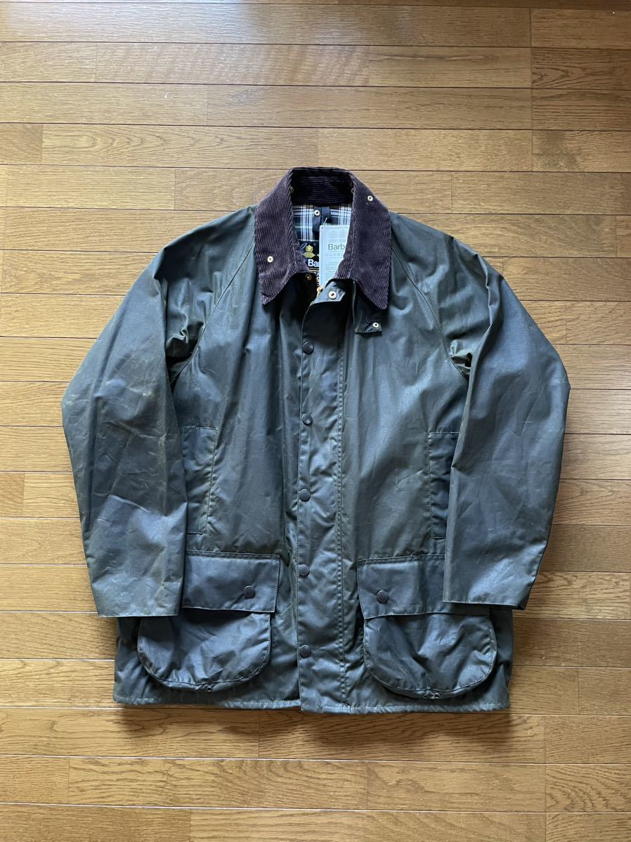 Dead stock Vintage Barbour Beaufortバブアー ヴィンテージ ビューフォート オイルドジャケット 1992年製 サイズ44_画像2