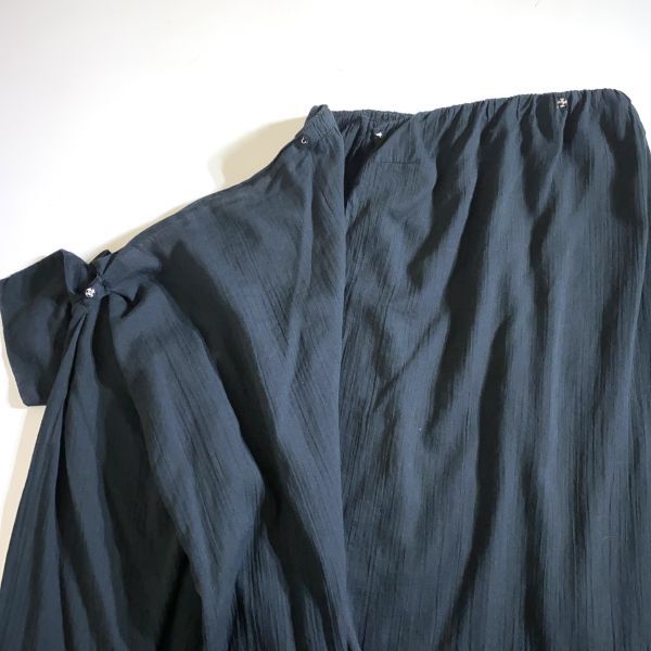 raspail ラスパイユ デザイン 巻きスカート 黒 ブラック サイズ38_画像6