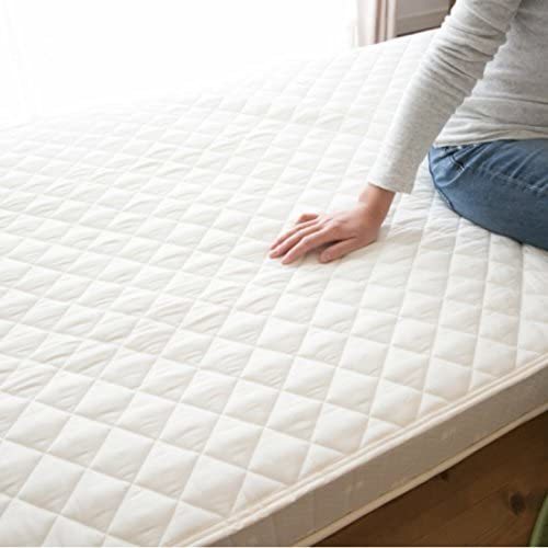 マイティトップ ベッドパッド ワイドダブル 150×200cm 洗える 防ダニ 抗菌 防臭 ピーチスキン加工 敷きパッド ベッドパット