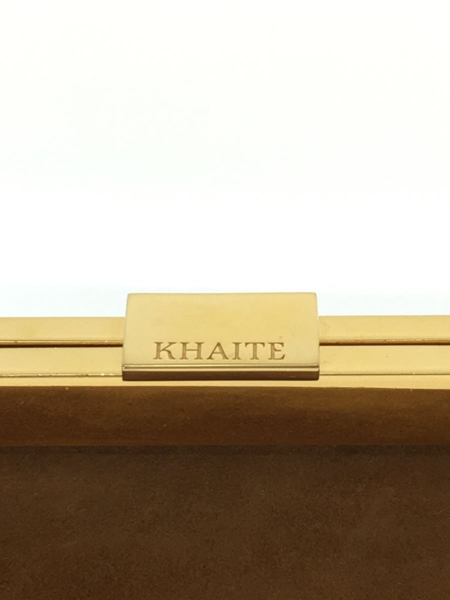 KHAITE/ケイト/Aimee エンベロープクランチバッグ/クラッチバッグ/スウェード/CML_画像3