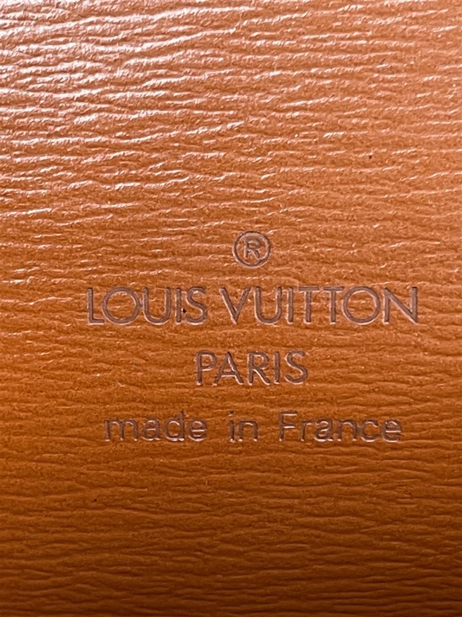 LOUIS VUITTON◆サンチュール ティルシット エピ ポシェット/M52603/PVC/BRW_画像9