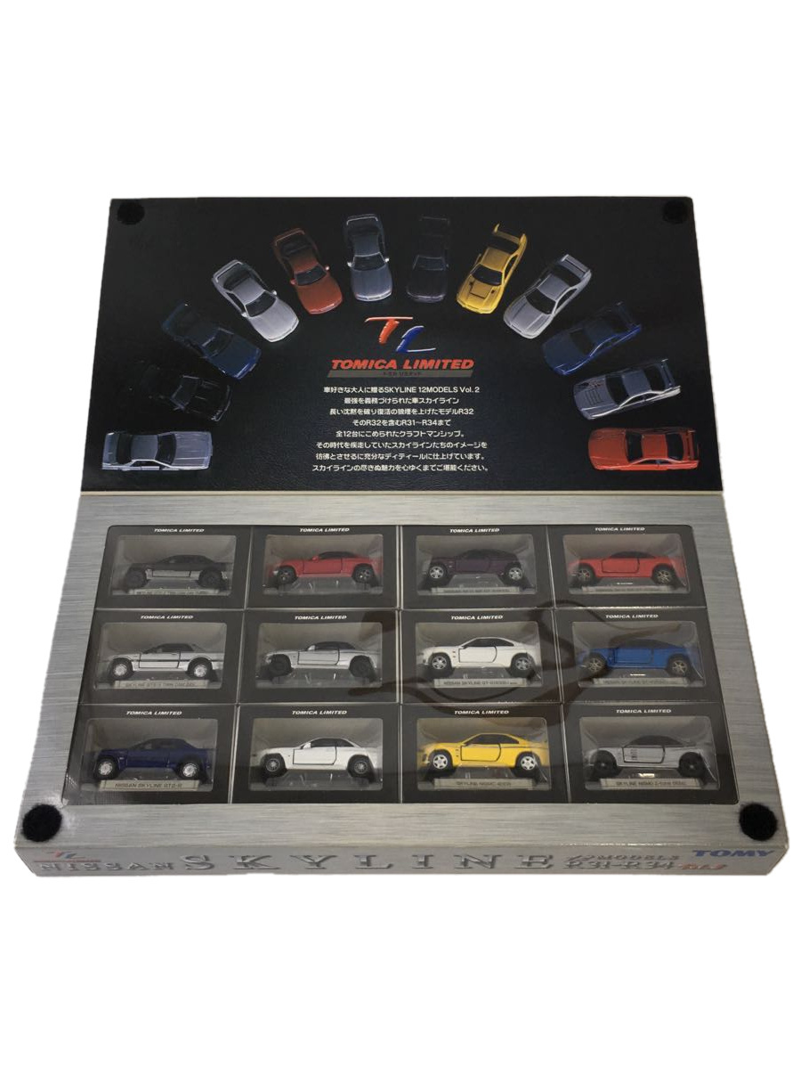 100%本物 TAKARA TOMY◇ミニカー/ニッサン スカイライン 12モデルズ