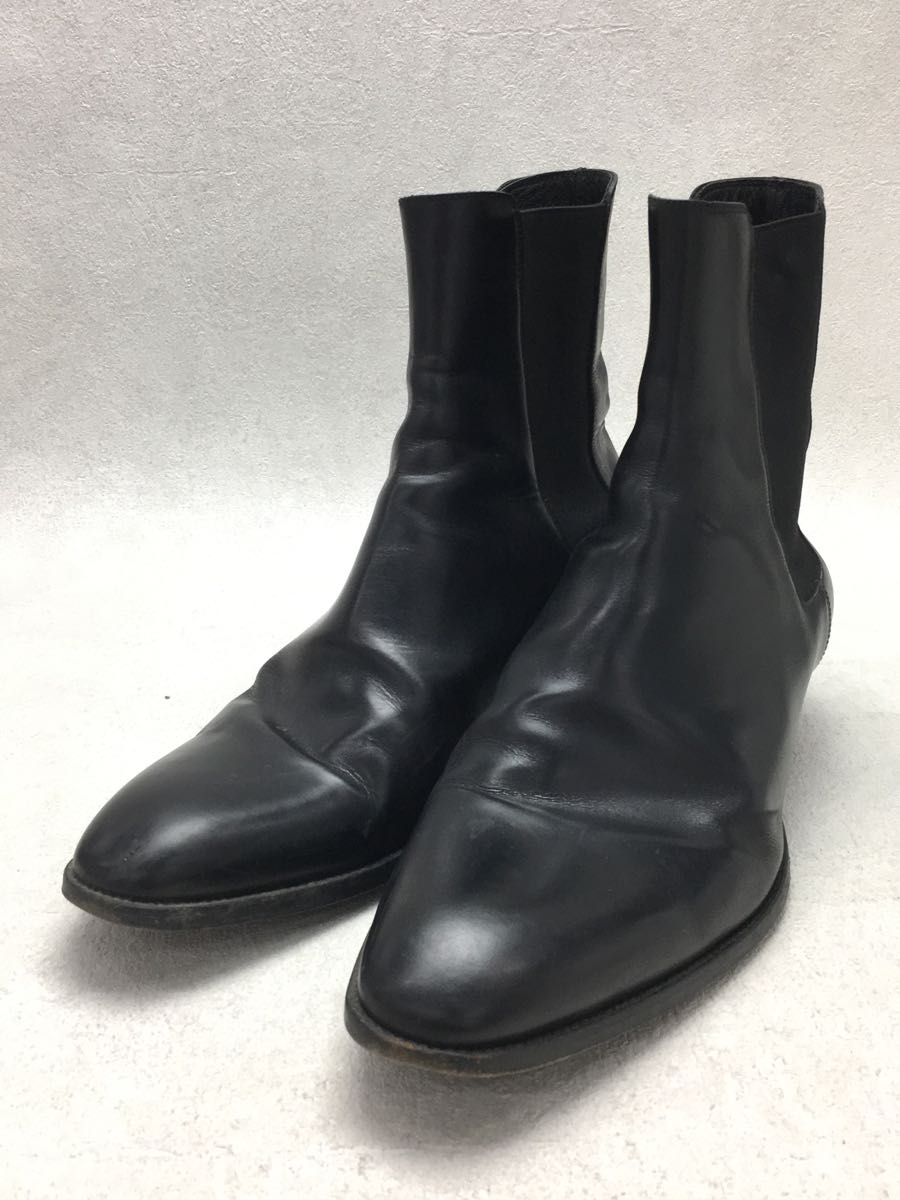 SAINT LAURENT◇チェルシーブーツ/サイドゴアブーツ/42.5/BLK/レザー