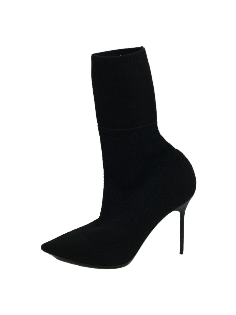 BURBERRY◇ブーツ/38/BLK-