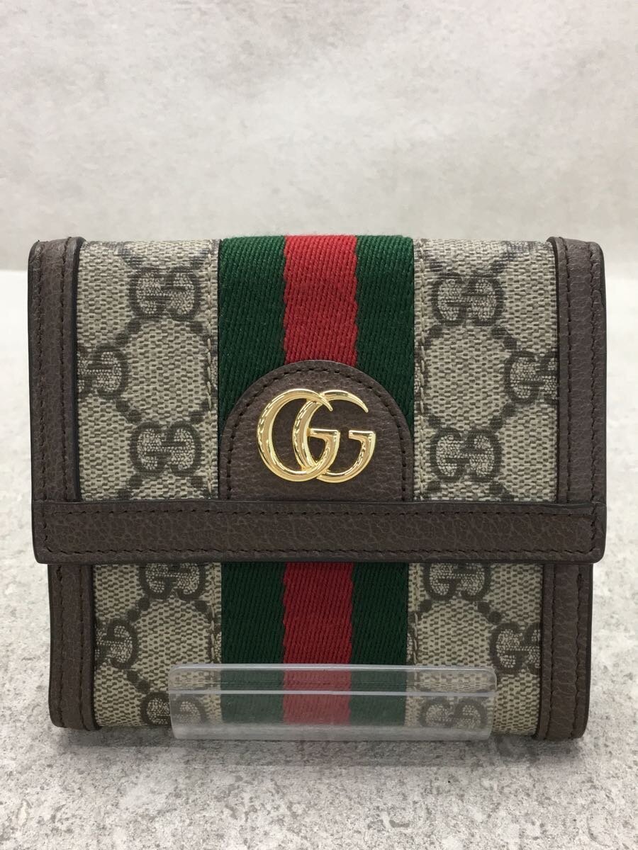 色々な GUCCI◇2つ折り財布/523173 2149/-/BRW/レディース/グッチ 二