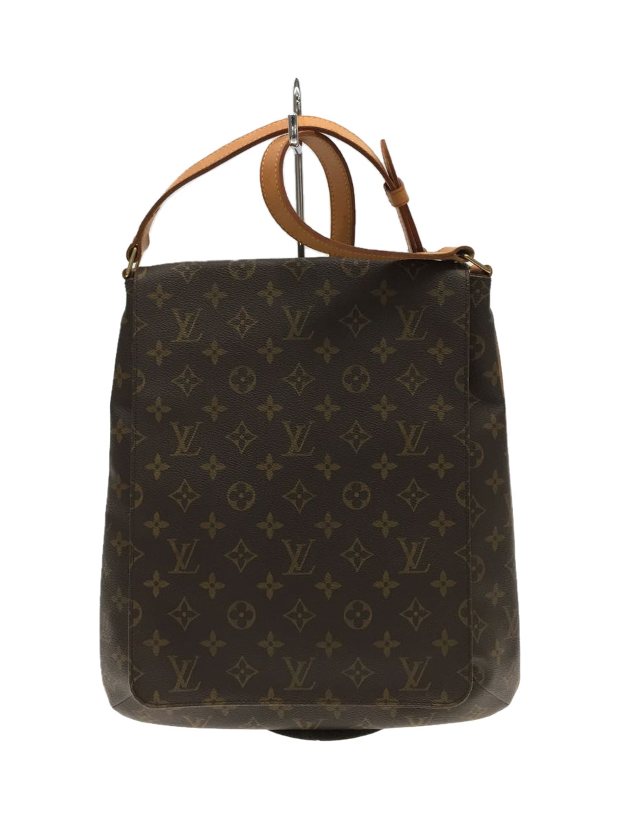 LOUIS VUITTON◇ミュゼット_モノグラム_BRW/PVC/BRW-