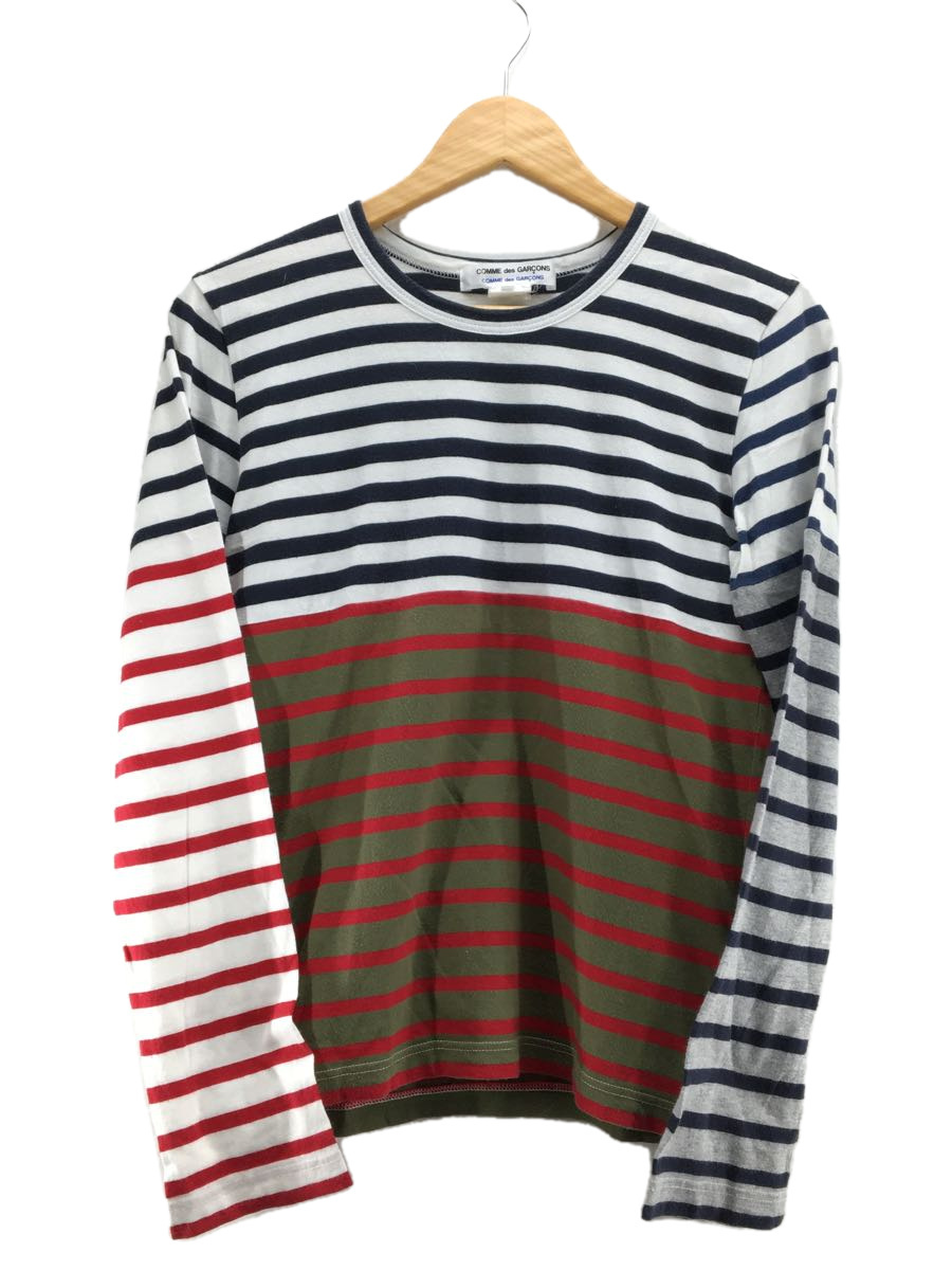 COMME des GARCONS HOMME◇長袖カットソー/M/コットン/マルチカラー