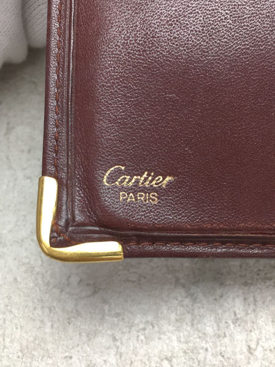 Cartier◆2つ折り財布/-_画像3